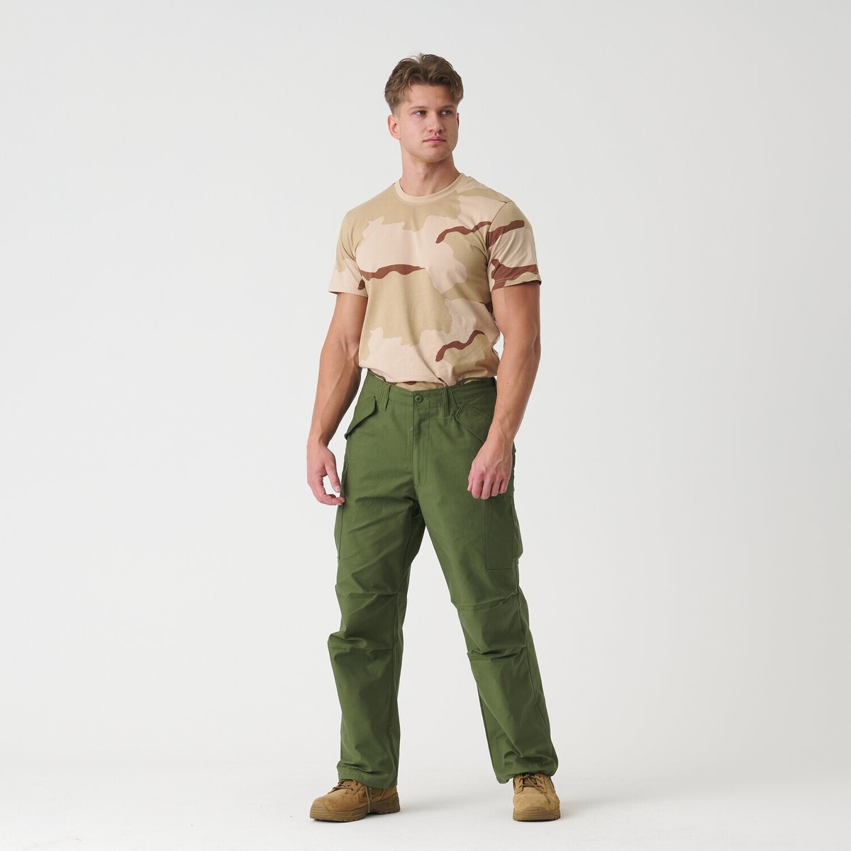 us army 80s poplin trousers カーゴパンツ M65 M-R】U.S.Army M