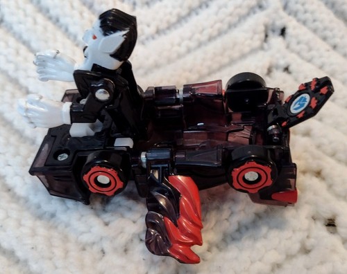Mattel IEARL BLACK Transformable Robot Car Toy Figure Vampire - Picture 8 of 10