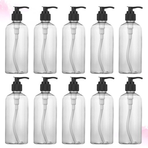 8 Pcs Squeeze Bottle Pump Refillable Shampoo Conditioner Body Wash Bottles - Picture 12 of 12
