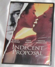 Indecent Proposal DVD (1993) Demi Moore Woody Harrelson Robert Redford