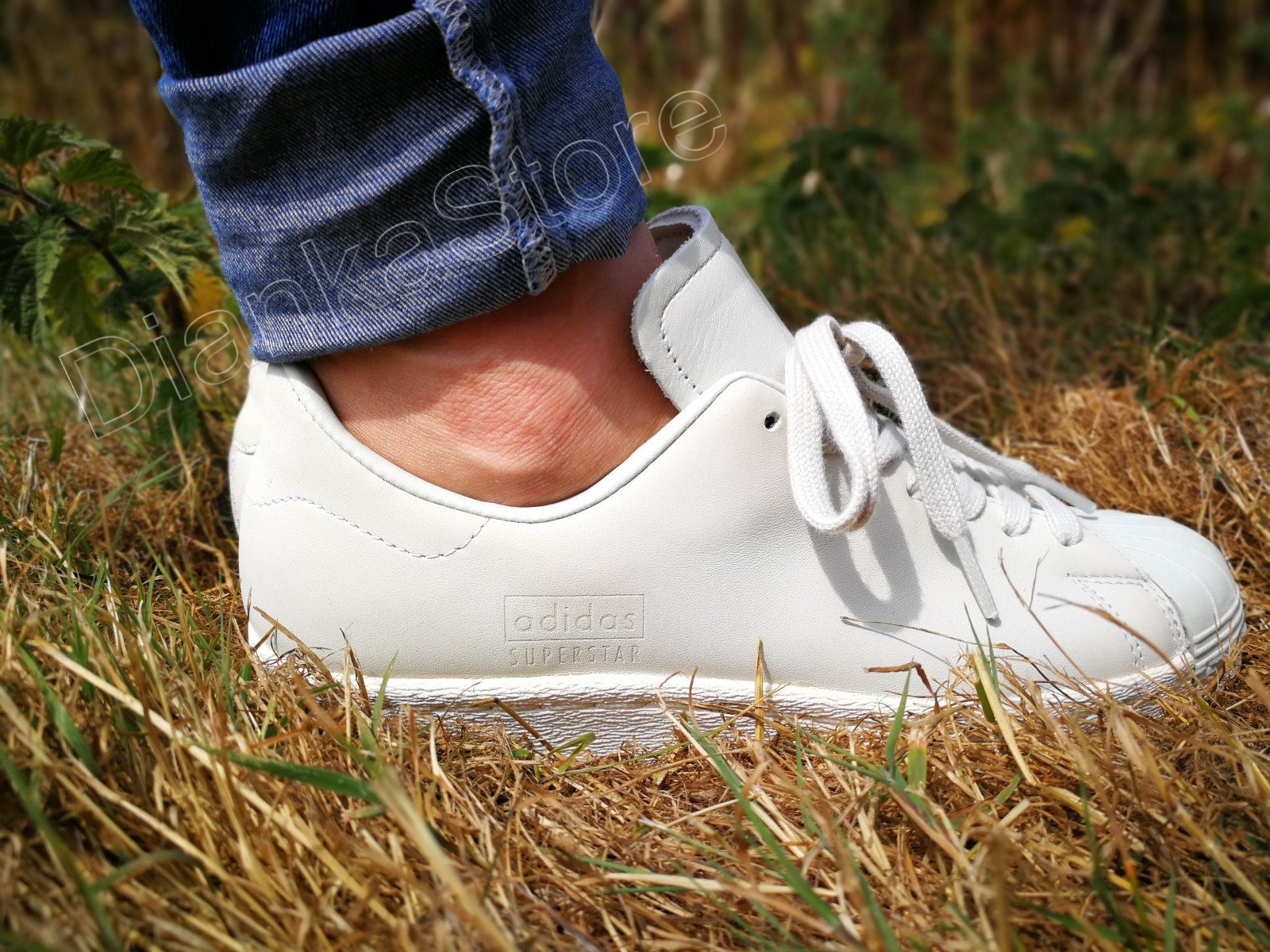 adidas Originals Superstar 80s Clean Trainers Pale Grau/Off WEISS adidas Originals Superstar 80s Clean Trainers Pale Grau/Off WEISS