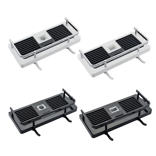 Multipurpose Bathroom Storage Shelf Height Adjustable Shower Stand Home Supplies