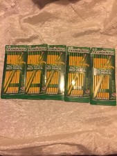 (5) Packs Of Ticonderoga Number 2 Soft Pencils 10 Yellow 33892
