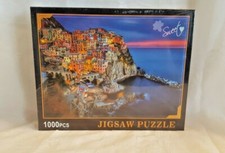 DCBA HGFE 1000 Piece Landscape Sunset Ocean Jigsaw Puzzle New in Box-70x50cm