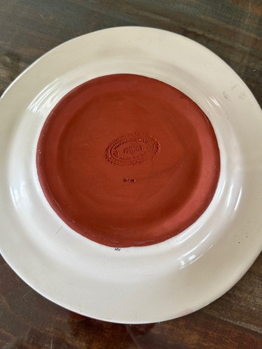 Vintage 1983 Hand Painted MacKenzie-Childs Large 11" Dinner plate Choose - Picture 20 of 25