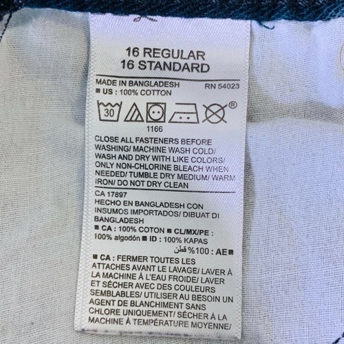 Boys Jeans Sz 16 Old navy 9550 Adjustable Waist Black GUC Straight Leg - Picture 6 of 7