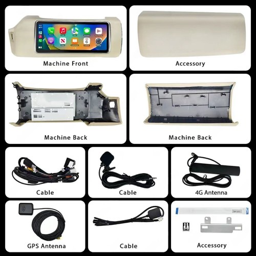 12.3''Android Car Radio Navigation Screen For Land Rover Range Rover Sport L494 - Foto 2 di 9