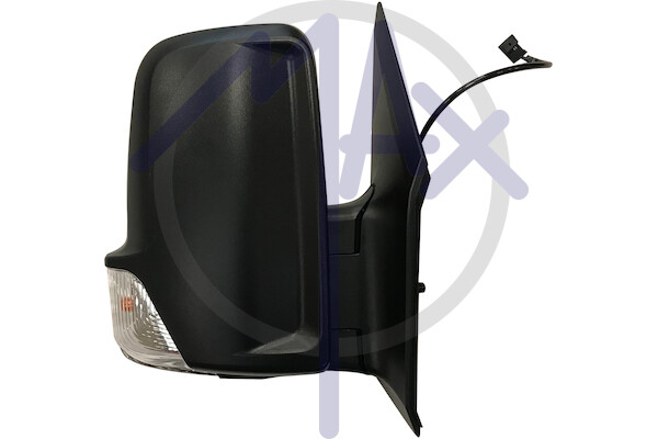 Spiegel Ele Mercedes Sprinter 09 13 Dx Schwarz Dop Glas Cav Lang 6PIN