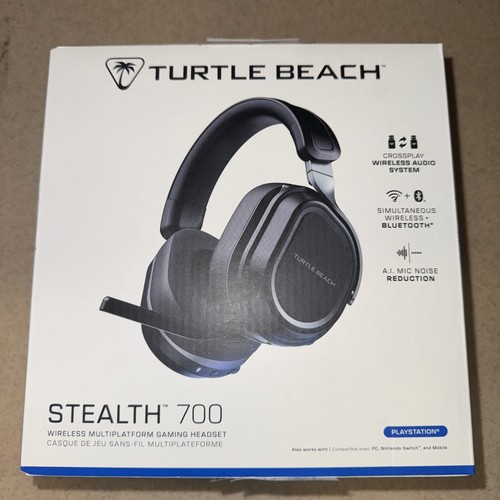 Turtle Beach Stealth 700 Wireless Multiplatform Gaming Headset Gen 3 New #SHEB - Picture 1 of 2