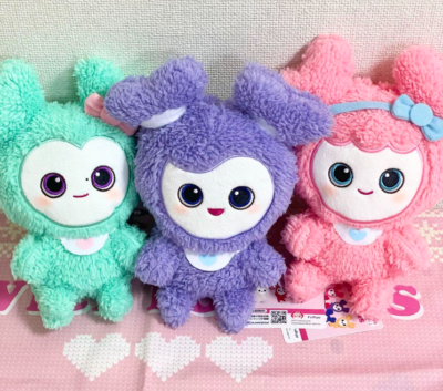 TWICE x GIGO Limited Sitting Plush toy doll set of 3 from