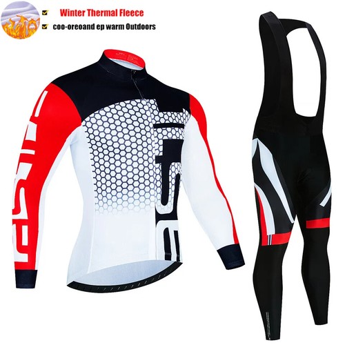 Winter Thermal Rad trikot Fahrrad Sport bekleidung MTB Uniform Rennrad Kleidung - Bild 26 von 35