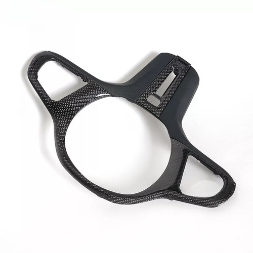 For BMW F40 F44 G20 G22 M2 M3 X3 X4 X5 X6 Real Carbon Fiber Steering Wheel Trim - Picture 6 of 14