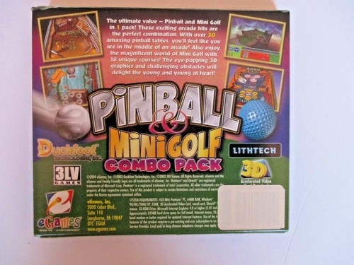 E GAMES/BOXED SET OF 4/PRE-OWNED VINTAGE COLLECTORS SET/ COMES WITH THE ORIGINAL - Picture 4 of 11