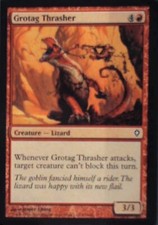Grotag Thrasher - Worldwake: #83, Magic: The Gathering Lp R99