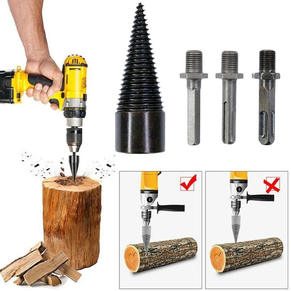 Drill bit that splits wood deals