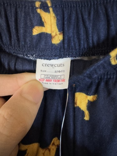 New Crewcuts Pajama Pants JR Size Large Blue - Picture 8 of 9