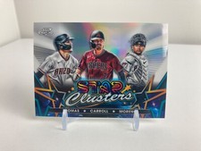 2023 Topps Cosmic Chrome #SC-2 Star Clusters Thomas/Carroll/Moreno DIAMONDBACKS