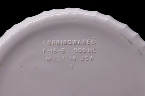 Corning Ware “French White” Individual Casserole w/ No Lid -F-16-B - Picture 4 of 4