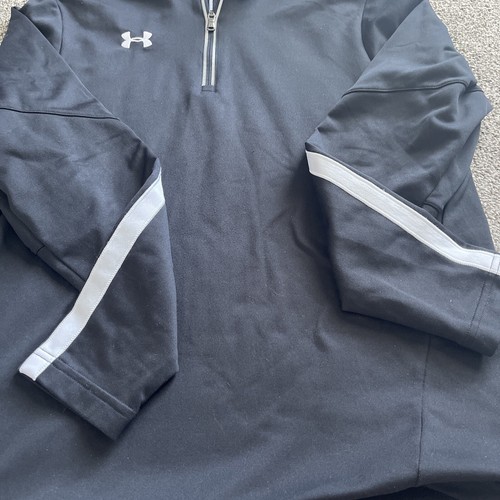 Under Armor boys Size Medium Loose Pull Over Long Sleeve Jacket Top - Picture 3 of 8