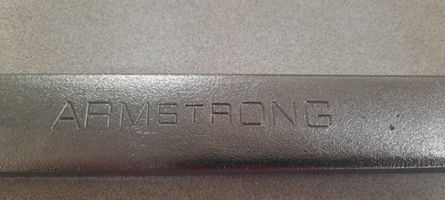 Armstrong 36MM Combination Wrench 52-236 12-POINT MADE IN USA NOS - Picture 4 of 11