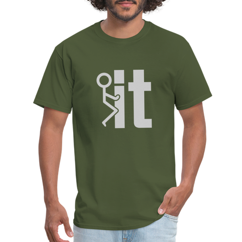 F it T-Shirt (Funny & Carefree Graphic Tee Shirt) - Picture 24 of 66