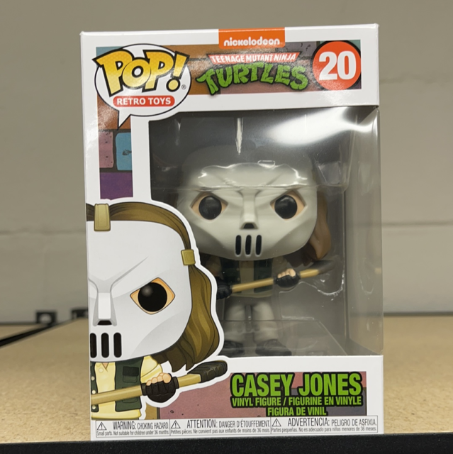 Teenage Mutant Ninja Turtles Casey Jones Funko Pop Movies 4 Inch Vinyl Figure for sale online | eBay