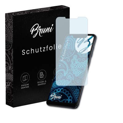 Bruni 2x Folie für Xiaomi Poco F1 Schutzfolie Displayschutzfolie