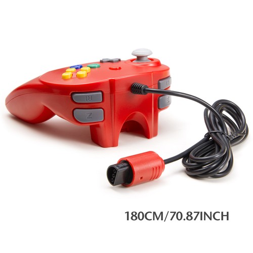 Para Nintendo N64 Consola de Juegos con Cable Controlador Actualizado Gamepad Joystick Joypad - Imagen 21 de 75