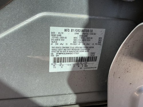 Rear View Mirror Automatic Dimming Fits 19-23 EDGE 830570 - Picture 6 of 13