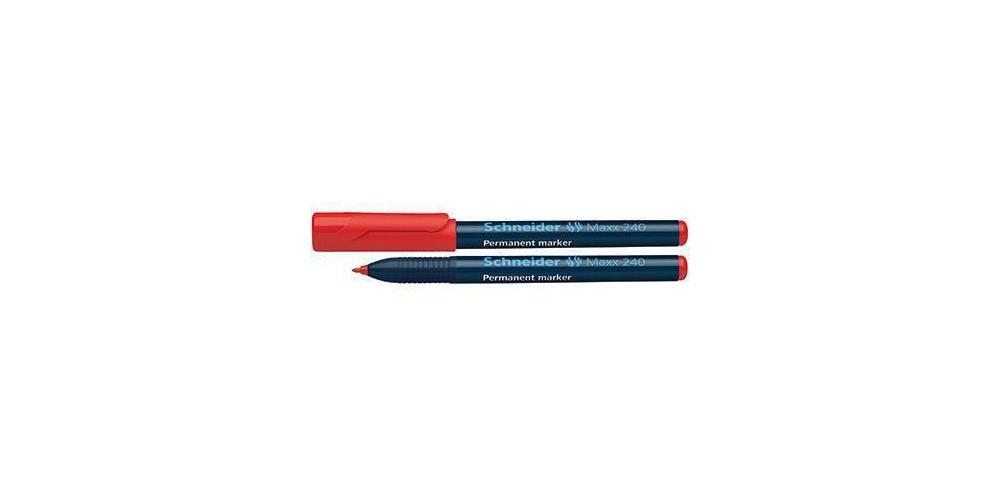 Перманентный маркер Schneider Maxx 240 rot 1-2 мм Maxx 240 rot 1-2 мм