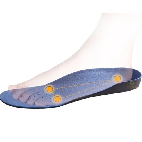 Orthotic Gel High Arch Support Insoles Flat Feet Shoe Insert Pads For Women Men - Picture 4 of 12