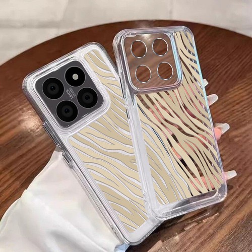 For Xiaomi Redmi Note 13 12 11 10 Pro 13T Poco F6 X6 X5 Stripe Clear Case Cover - Picture 1 of 13