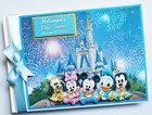 Personalised baby disney characters Baby Shower guest book, disney birthday book