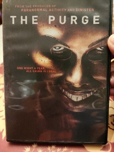 The Purge & The Purge Anarchy 2 DVD Set Ethan Hawke Thriller Violence - Picture 2 of 6