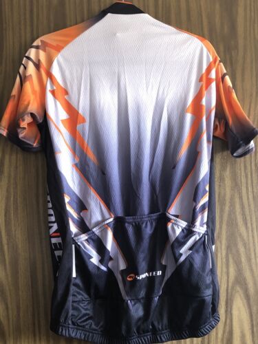 Sponeed Cycling Jersey, Mens XL Full Zip, Back Pockets, Bicycle Gym NWT - Picture 4 of 5