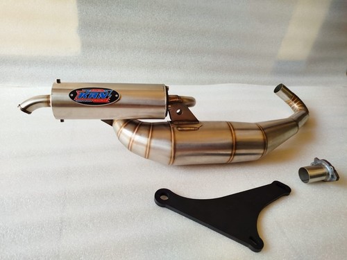 Stainless Racing 2T Exhaust Fits Gilera Runner 125/180 1997–2006 | Handmade 2025 - Picture 7 of 10