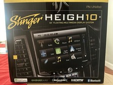 Stinger HEIGH10 UN1810 Car Stereo 10'' Floating, Apple Carplay/Android