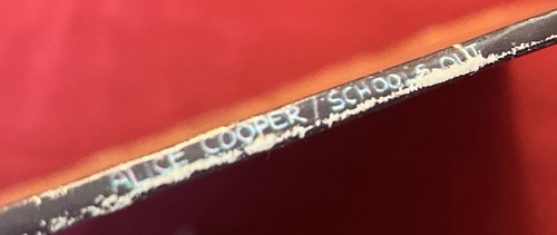 Alice Cooper School's Out 1972 Original Press Vinyl Record w/ Pink Panties VG - Picture 18 of 23