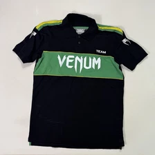 Venum Fighter Series Brazilian Design Mens 2XL Short Sleeve Polo Shirt 2 Sided