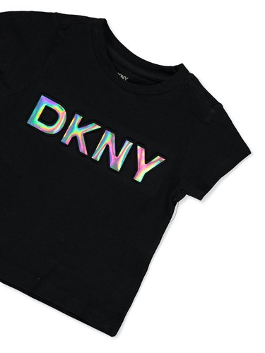 DKNY Girls' Shimmer T-Shirt - Picture 3 of 3