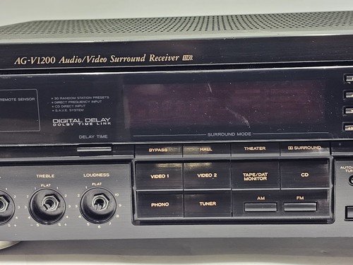 AG-V1200 Audio/Video Surround Receiver - Used, Working, Cosmetic Wear - Picture 3 of 14