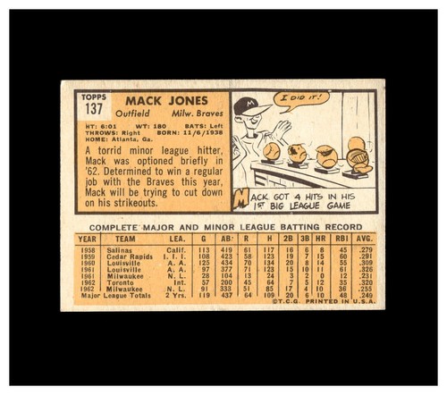 1963 Topps Baseball: Choose Your Card (#129 to #536) FREE SHIPPING! - Picture 39 of 426