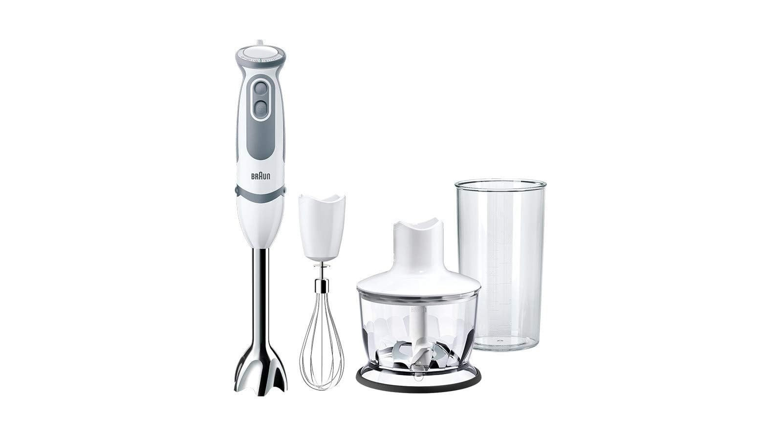 Minipimer Multiquick 5 Vario MQ5235WH Frullatore Ad Immersione, 21 Velocità