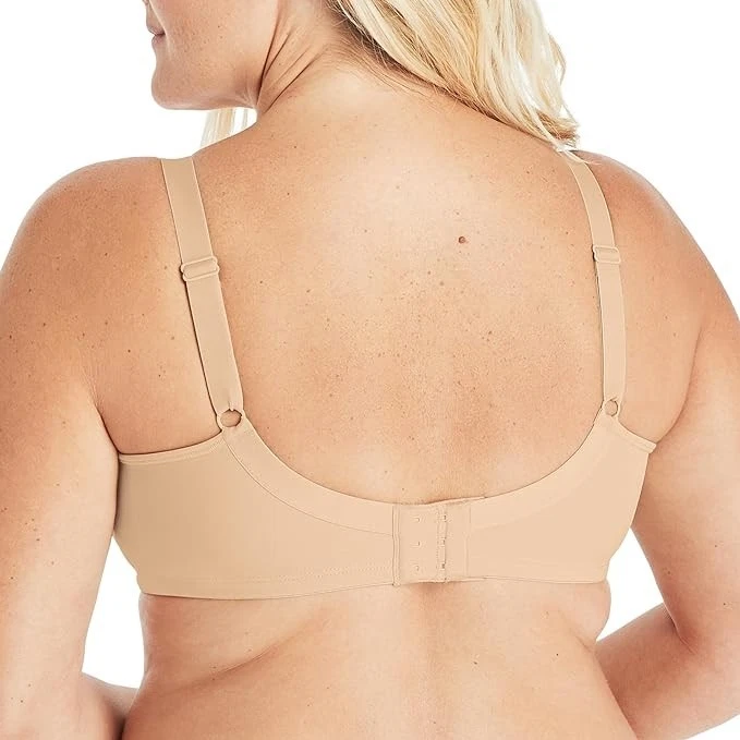 Sujetador minimizador sin aros suavizante Playtex 18 horas para mujer #4697 DESNUDO talla 36DD Foto 3 de 4