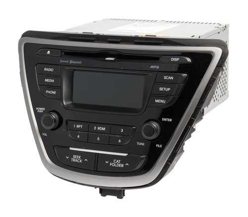 2014-2015 Hyundai Elantra AMFM Satellite Radio w CD MP3 Player & BT 961703X166GU - Picture 2 of 5