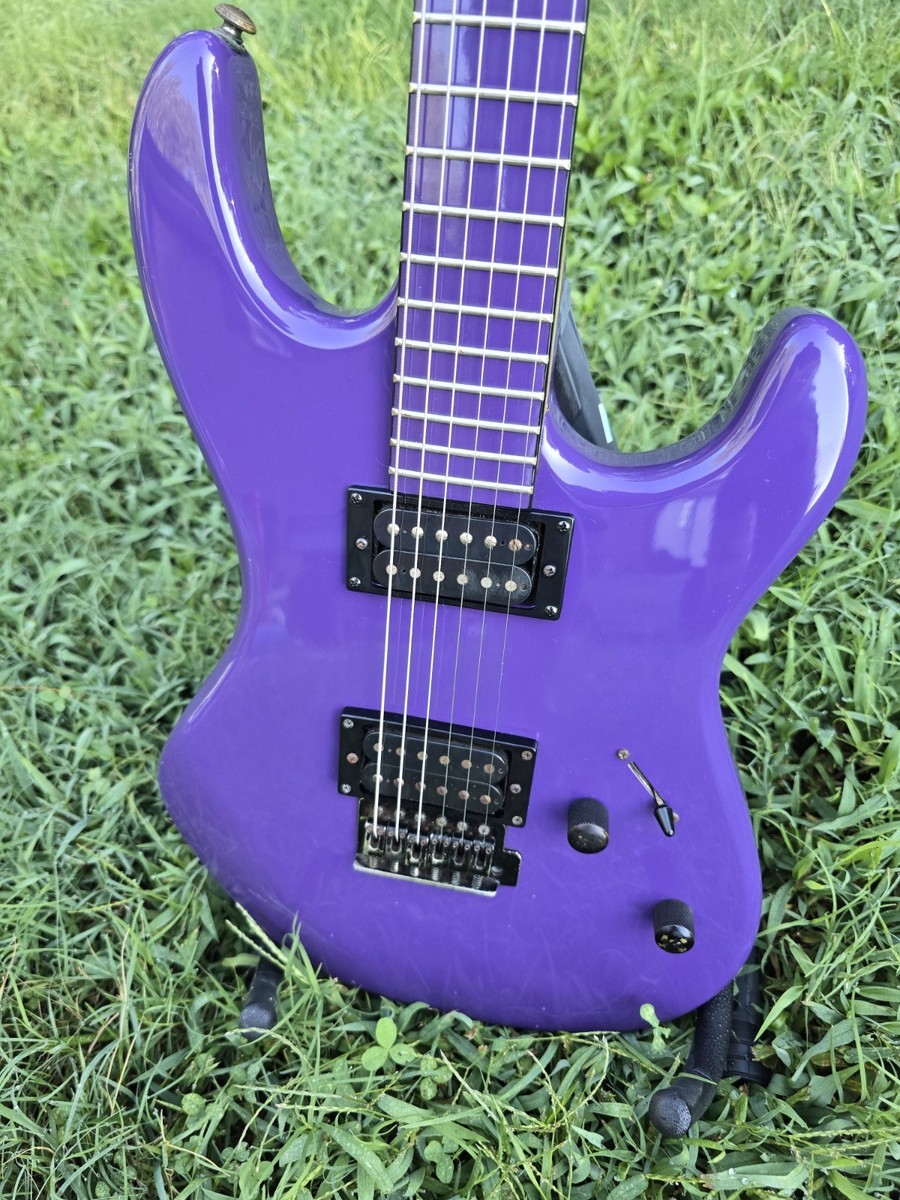 Dean Custom Zone Purple *NEEDS WORK* | eBay