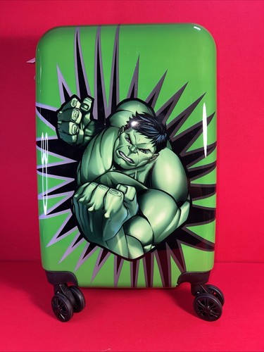 Marvel Bioworld Incredible Hulk 20” Wheeled Suitcase - Picture 1 of 7