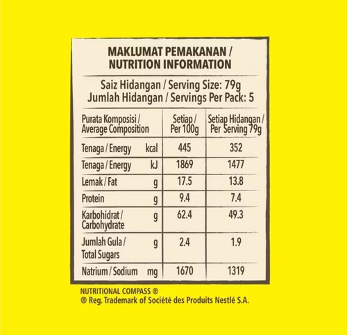 “Maggi Instant Curry Noodles 5-Pack | Quick + Easy 2-Minute Meal” - Picture 6 of 6