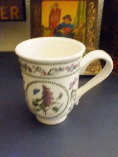 1 Portmeirion Variations Porzellan Becher Garden Lilac Made in England - Bild 2 von 5