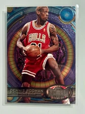 1997-98 Metal Universe #107 Dennis Rodman - Chicago Bulls HOFer 🏀🔥 (B)